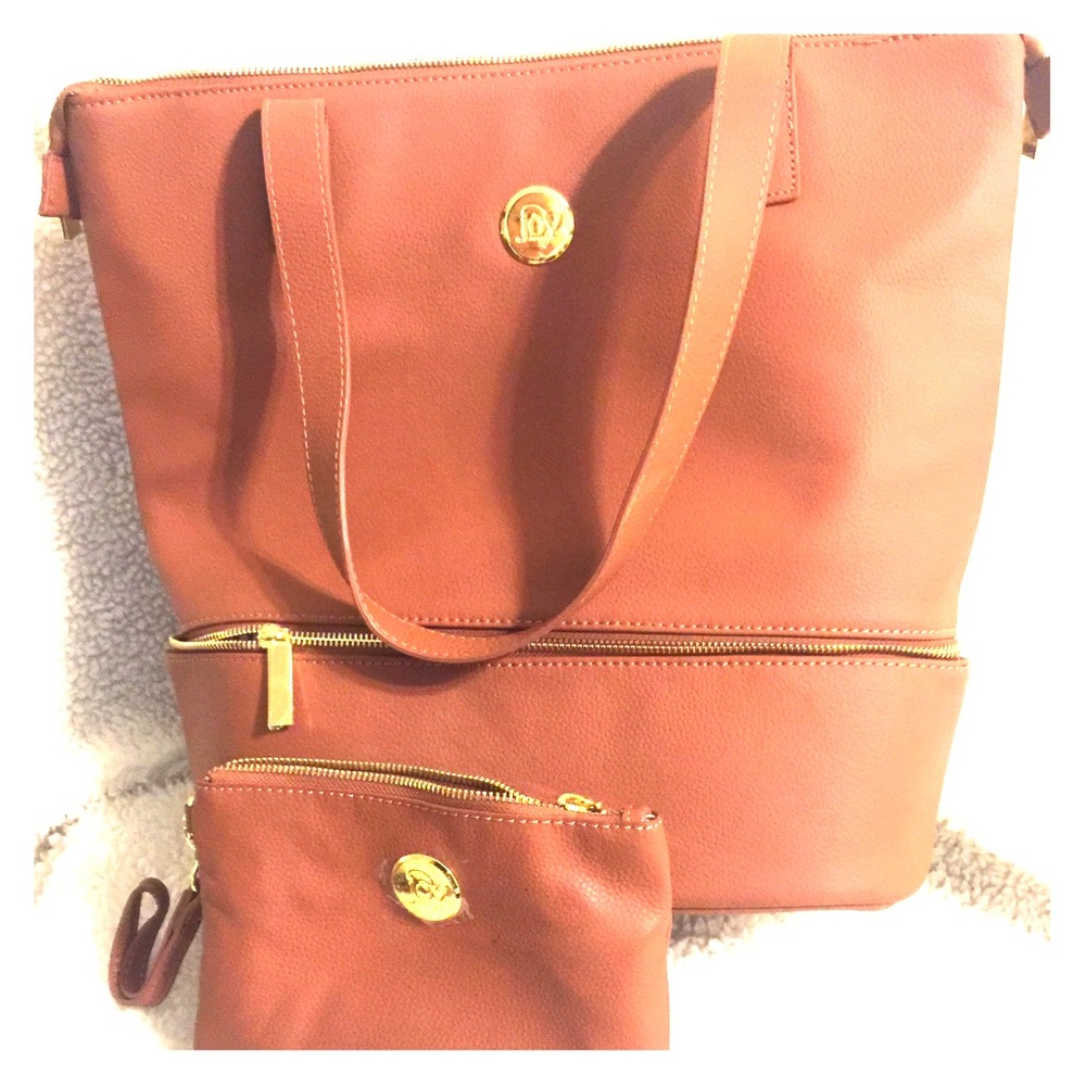 JOY 2-Piece Leather Handbag Set